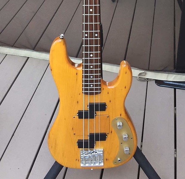 John Carruthers custom-built Lee Sklar "Frankenstein" Bass      w/ 1967 Fender Precision Body image 1