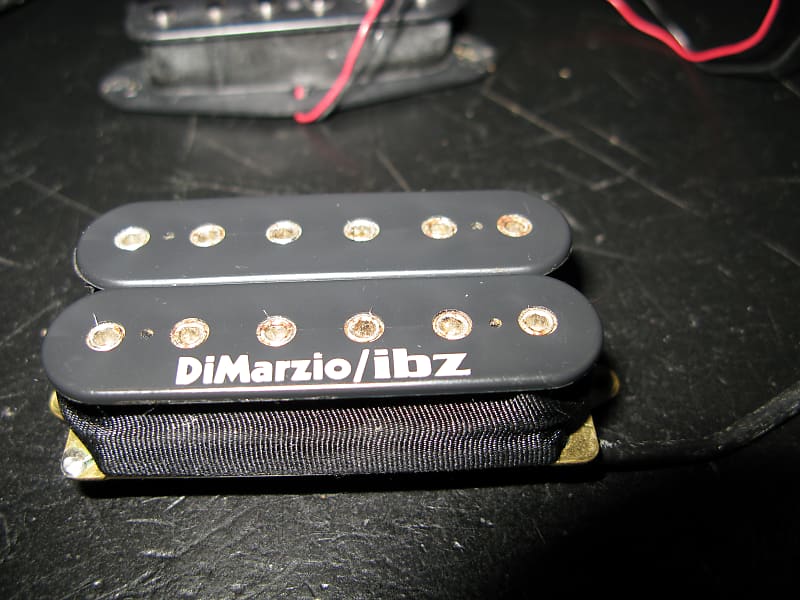 DiMarzio Ibz IHWRN1R - ISCR1 - IHWRB1 2006 S Prestige guitar pickup set F  spaced Black HSH H-S-H