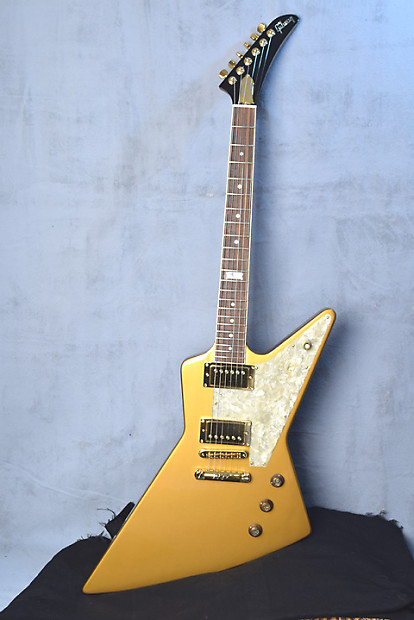 Gibson explorer gold top