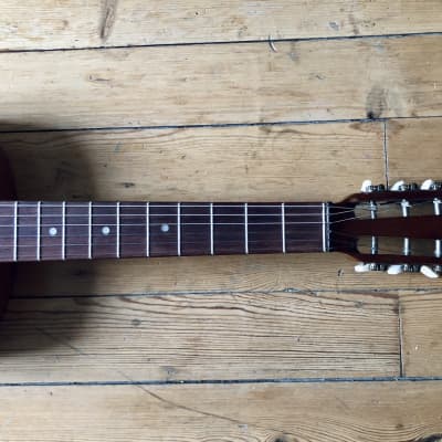 Guitar Hofner 5120  - Vintage 1970's - Classical Guitar, Solid Spruce+Mahogany Neck, Great Condition and Sound image 11