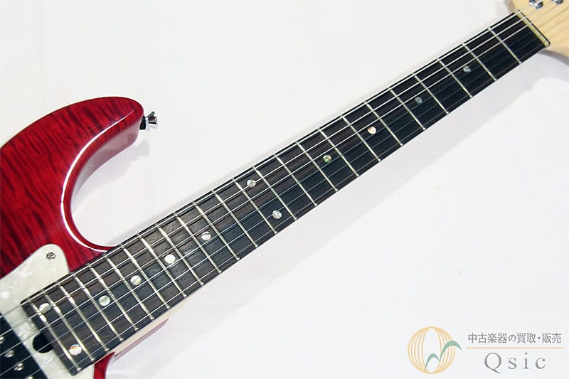 T's Guitars DST-Classic 24 Flame Trans Red [UI775]