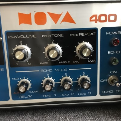 Evans Nova 400  Sound Creator Vintage Analog Tape Delay Effect image 4