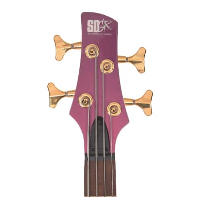 Ibanez SR300EDX 4-string Electric Bass - Rose Gold Chameleon image 3