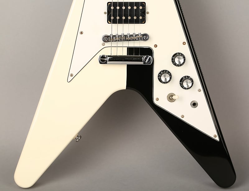 Epiphone Michael Schenker Flying V - Limited Edition - 2005 Korea -  Black/White