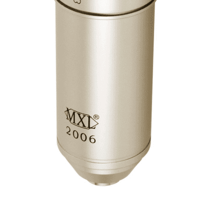 MXL 2006 Large Gold Diaphragm Condenser Microphone w/ Shock Mount & Case image 6