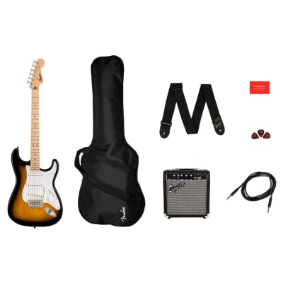 Squier Sonic Stratocaster Pack with Frontman 10G Amp