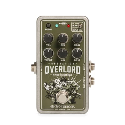 New Electro-Harmonix EHX Nano Operation Overlord Overdrive Effects Pedal image 1