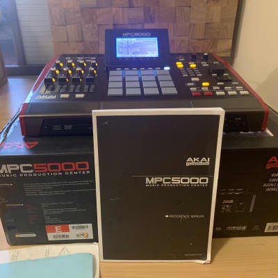 Akai MPC5000 Fully UPGRADED 192RAM+ CD/DVD + HD+ OS 2 + ORIGINAL BOX & MANUAL excellent conditions beautiful custom red sides image 21