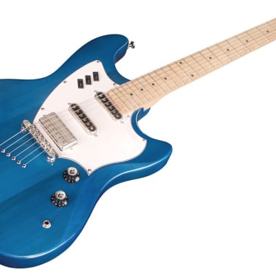 Guild Surfliner Electric Guitar, (Catalina Blue) (Hollywood, CA) image 2