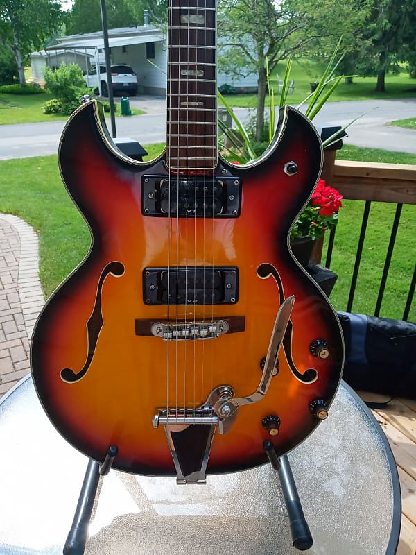 1960's Pan Semi Hollow By Matsumoku Japan | Reverb