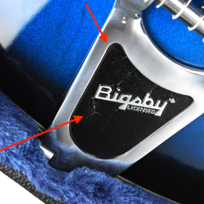 Vox Bobcat V90B with Bigsby - Sapphire Blue (SNR-0127) image 6
