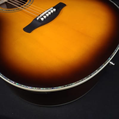 2021 Ibanez JSA20-VB Joe Satriani Signature Acoustic Electric Guitar w/ Gig Bag image 9