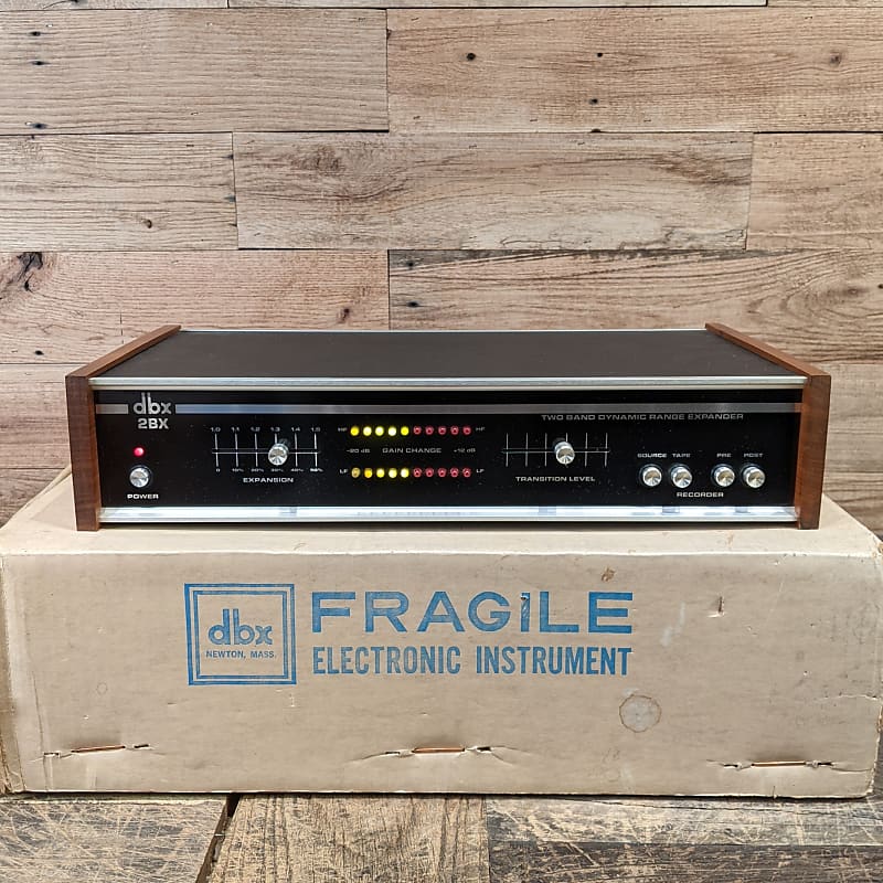 DBX 2BX Linear Dynamic Range Enhancer with Original Box  			
