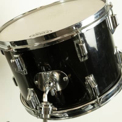 1960s Rogers Jet Black Pearl "Headliner" 14x20 9x13 and 16x16 Drum Set image 7