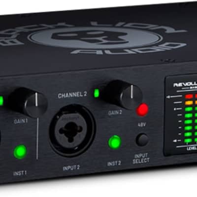 Black Lion Revolution 2x2 2-Channel Portable USB Recording Interface image 2