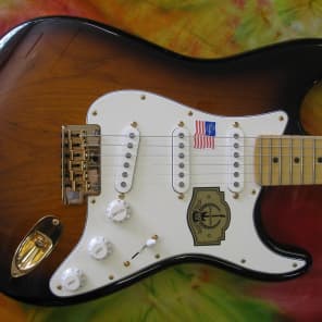 Fender 60th Anniversary Commemorative American Strandard Stratocaster  2 Tone Sunburst image 1