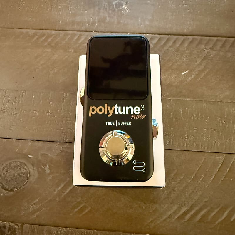 TC Electronic Polytune 3 Noir Mini Polyphonic Tuning Pedal | Reverb