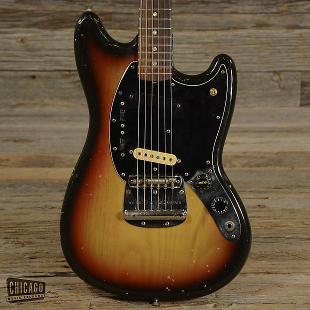 Fender shop mustang sunburst