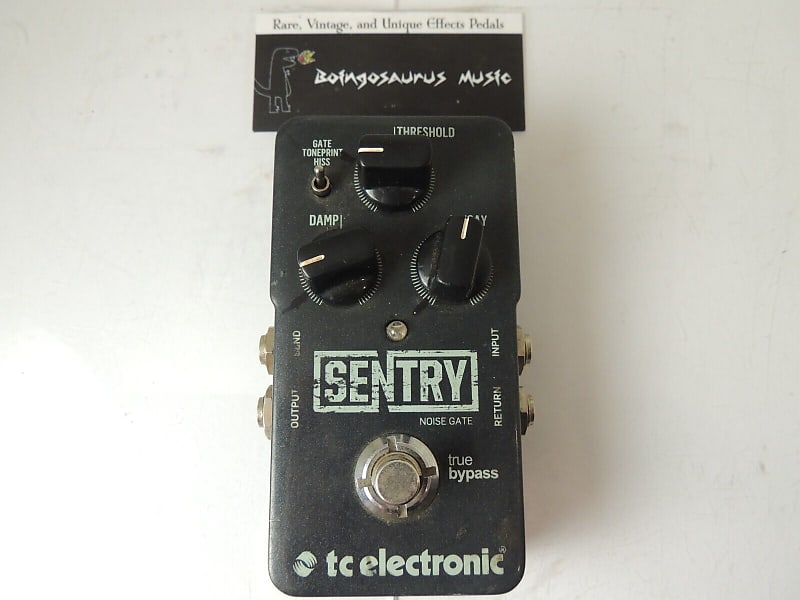 TC Electronics Sentry Noise Gate Supressor Effects Pedal Guitar Free USA  Ship