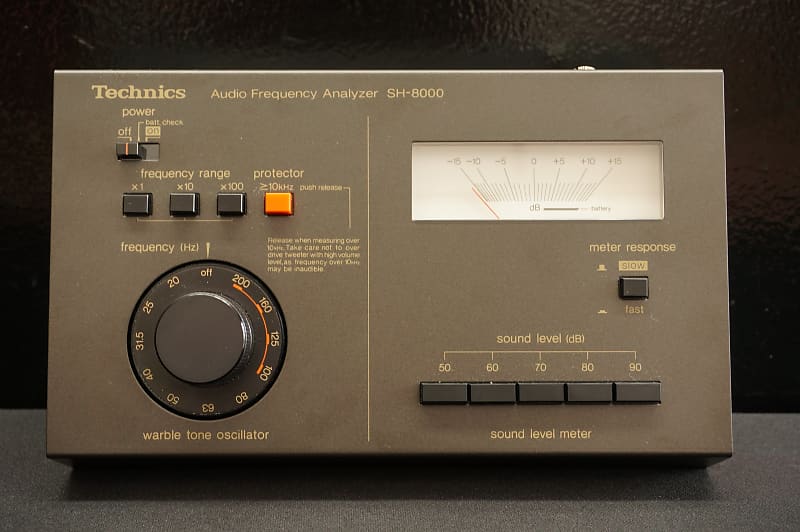 Technics SH-8000 Audio Frequency Analyser Excellent Condition W