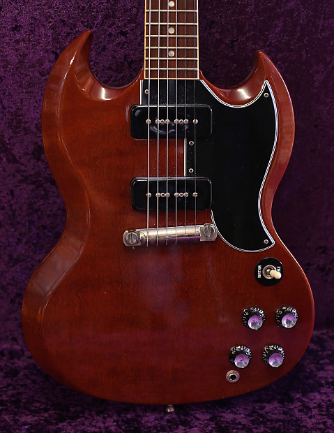 2000 Gibson CS "Art & Historic, SG Special '63 Walnut Cherry image 1