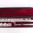 Gemeinhardt 3OSB-NG solid silver flute with Gold plated lip, new! + SHIPS FREE !