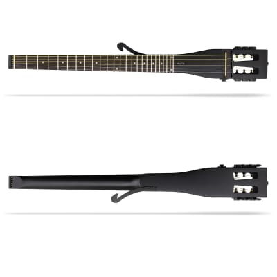 Anygig Travel Guitar Acoustic AGS SE Black (Left Handed) image 2