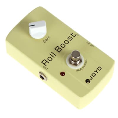 JOYO JF-38 Roll Boost Offering up to 35db Boost Stomp Pedal True Bypass FREE USA Shipping image 3