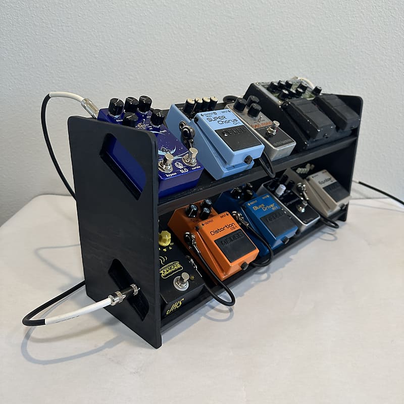 Pedal Rack Desktop Pedalboard Reverb