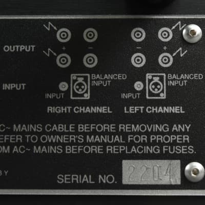 Mark Levinson No 29L Dual Mono Power Amplifier in Excellent Condition image 12