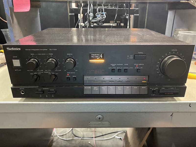Powerful 120watts per channel @8ohmsTechnics SU-V10X | Reverb