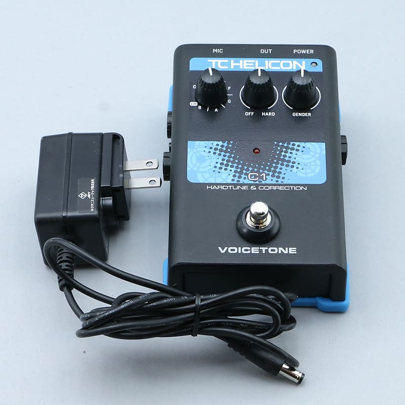 TC Helicon C1 Hardtune & Correction Guitar Effects Pedal Reverb