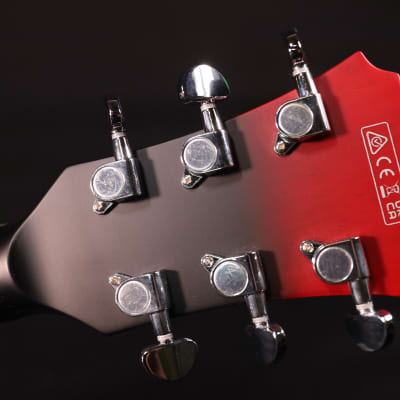 Ibanez AS53SRF AS Artcore Semi-hollow Electric Guitar - Sunburst Red Flat 382 image 5
