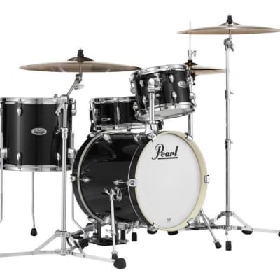 Pearl Midtown Series 4-pc. Shell Pack  BLACK GOLD SPARKLE MDT764P/C701 image 1