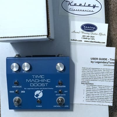 Keeley Time Machine Boost | Reverb