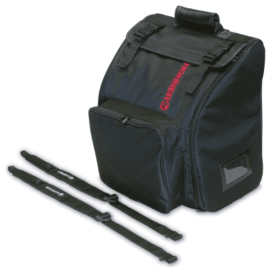 Hohner Xtreme Red EAD/MI Crown Accordion Acordeon +Hard Case, Bag, Straps, Shirt | Authorized Dealer image 17