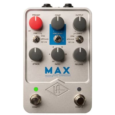 Reverb.com listing, price, conditions, and images for universal-audio-max-preamp-dual-compressor