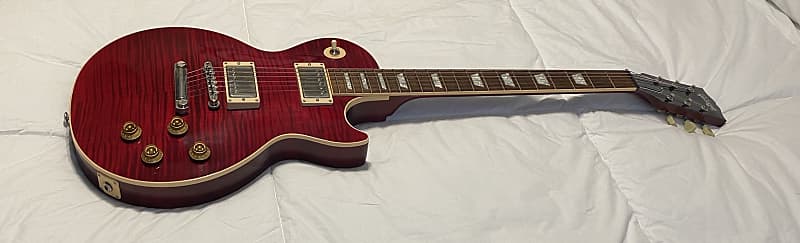 2002 Gibson Les Paul Custom Shop Series 5 - Cranberry Red image 1