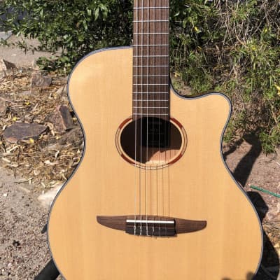 Yamaha NTX1 Classical Nylon Acoustic Electric Guitar with Case image 8