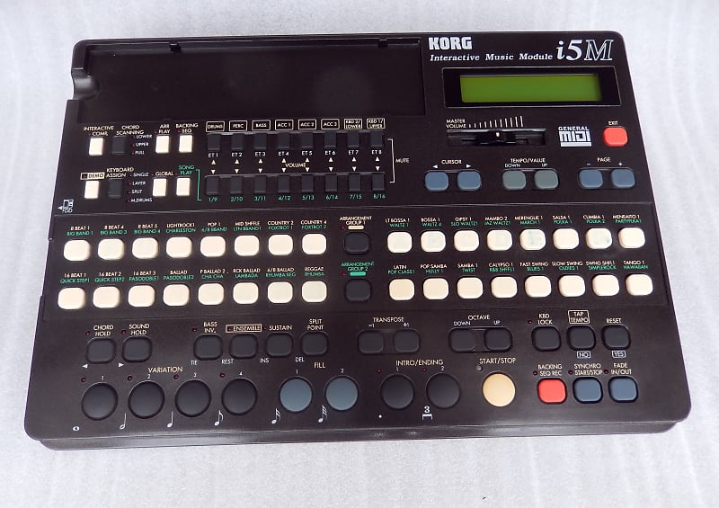 Korg i5M- Vintage Interactive Music Midi Module Synth Drum Machine 1995