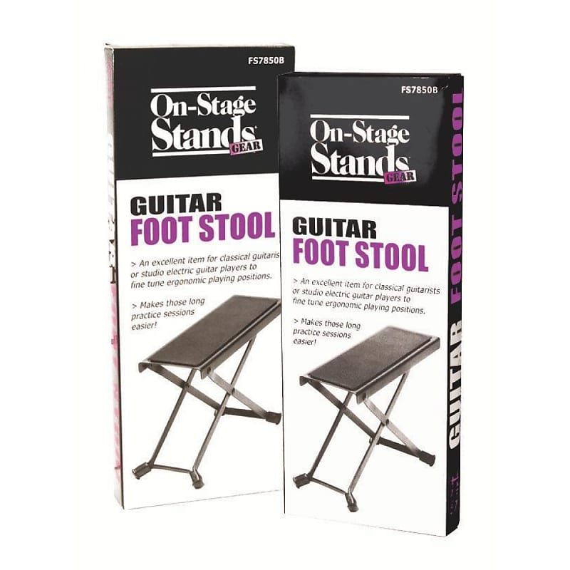 Adjustable Guitar Foot Rest Music Classical Footrest Acoustic Footstool  Stand 