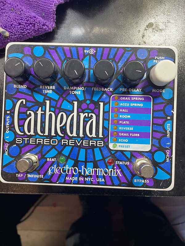 Electro-Harmonix Cathedral Stereo Reverb | Reverb