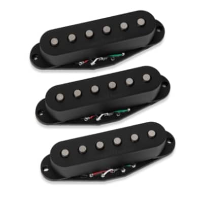 Seymour Duncan Custom Shop Phat Staple Pickup Set - Black