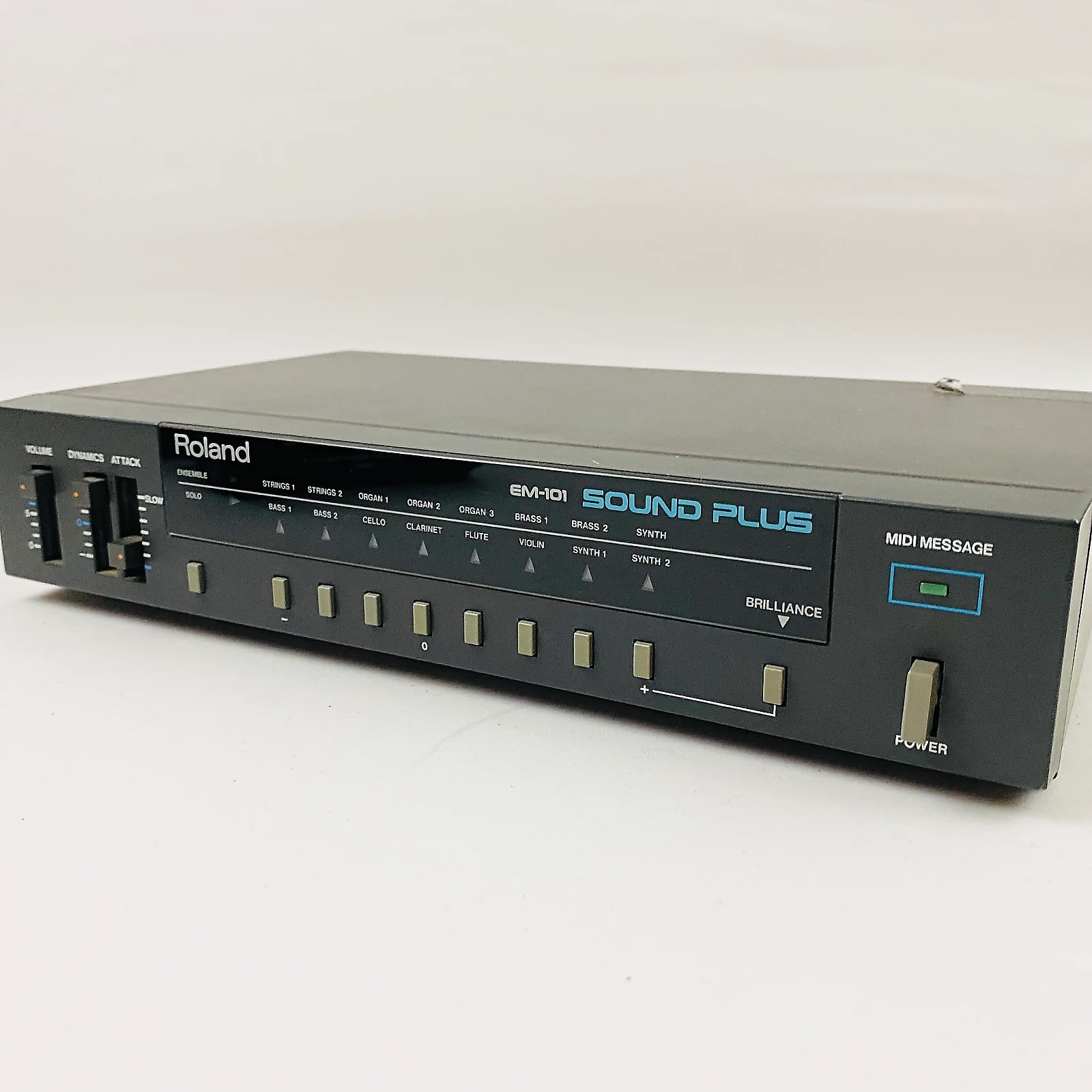 Roland EM-101 Sound Plus Analog Synthesizer Module | Reverb