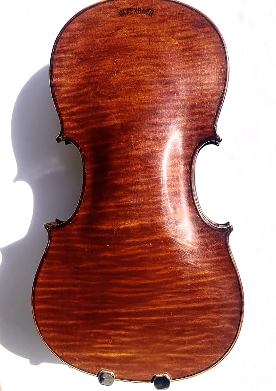 Fine Saxon ViolinGerman Trade “Offenbach” 18801910 Reverb