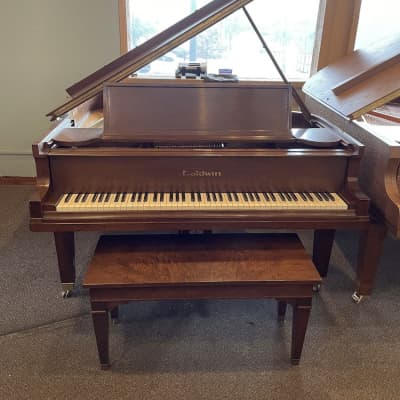 Baldwin Model G Grand Piano | Satin Mahogany | SN: 60602 image 2