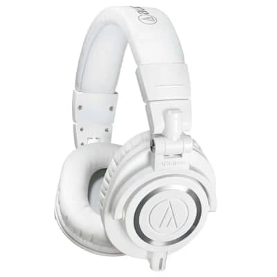 Audio Technica ATH-M50xWH | Closed Back Dynamic Monitor Headphone BLACK OR WHITE image 3