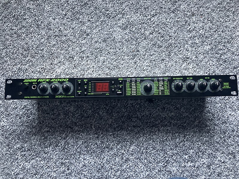 ZOOM RFX-2000 マルチエフェクター ZOOM RFX-2000 Digital Reverb & Effects | eBay