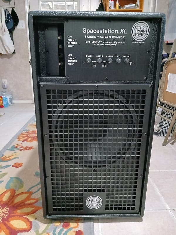 Center Point Stereo Spacestation XL Keyboard Amp 2019 Black Reverb