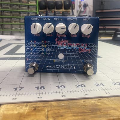 Reverb.com listing, price, conditions, and images for alexander-pedals-super-radical-delay